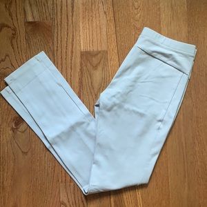 Slim fit elastic waist pant